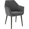 Fauteuil de restaurant (lot de 2) piétement bois Vegas