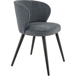 Chaise de restaurant (lot de 2) piétement bois Brooklyn