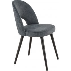 Chaise de restaurant (lot de 2) piétement bois Omaha