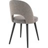 Chaise de restaurant (lot de 2) piétement bois Omaha