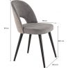 Chaise de restaurant (lot de 2) piétement bois Omaha