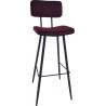 Tabouret de bar (lot de 2) piétement métal Chicago