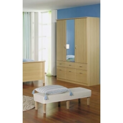 Armoire adulte 3 portes/6 tiroirs Lausanne