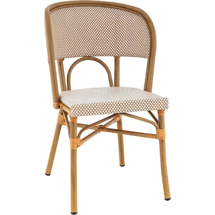 Chaise bistrot empilable pour extérieur Andorre