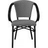 Fauteuil d'extérieur empilable Arras