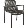 Fauteuil d'extérieur empilable Fréjus