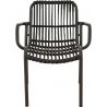 Fauteuil d'extérieur empilable Fréjus