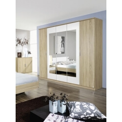 Armoire contemporaine 5 portes Cusco