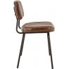 Chaise bistrot vintage (lot de 2) structure en métal Harley
