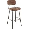 Tabouret de bar vintage (lot de 2) structure en métal Harley