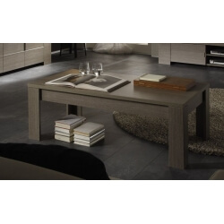 Table basse contemporaine chêne gris Jamie