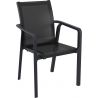 Fauteuil d'extérieur empilable en polypropylène Maria