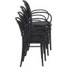 Fauteuil d'extérieur en polypropylène Liana