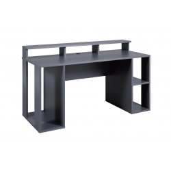 Bureau d'angle gamer moderne anthracite Tiger