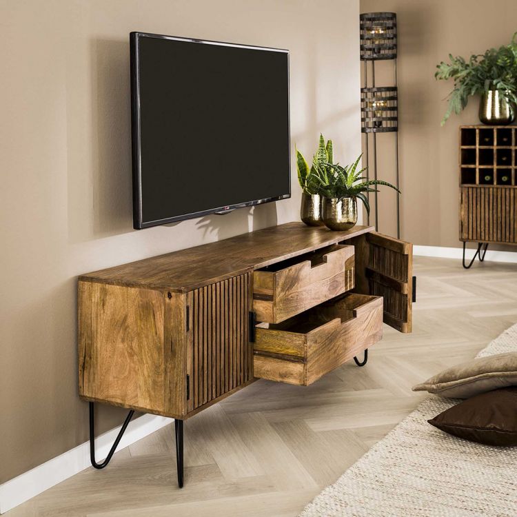 Meuble TV industriel
