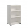 Etagère de bureau contemporaine H 112 cm blanche Altesse