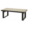 Table basse contemporaine chêne clair Tiffanie