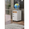 Caisson de bureau style nature en pin massif Maestro