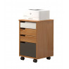 Caisson de bureau style nature en pin massif Maestro