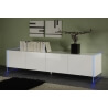 Buffet/bahut design 4 portes blanc laqué Excellence II