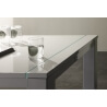 Table de salle à manger design blanc laqué Excellence