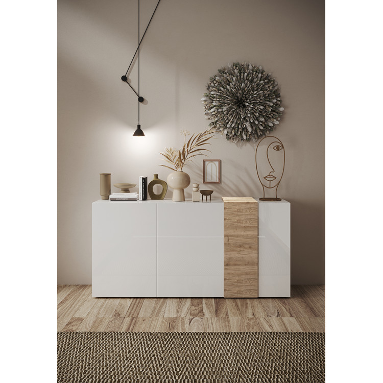 Buffet/bahut moderne 3 portes Cadix