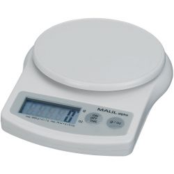 Pèse-lettres en plastique capacité max 5000 g