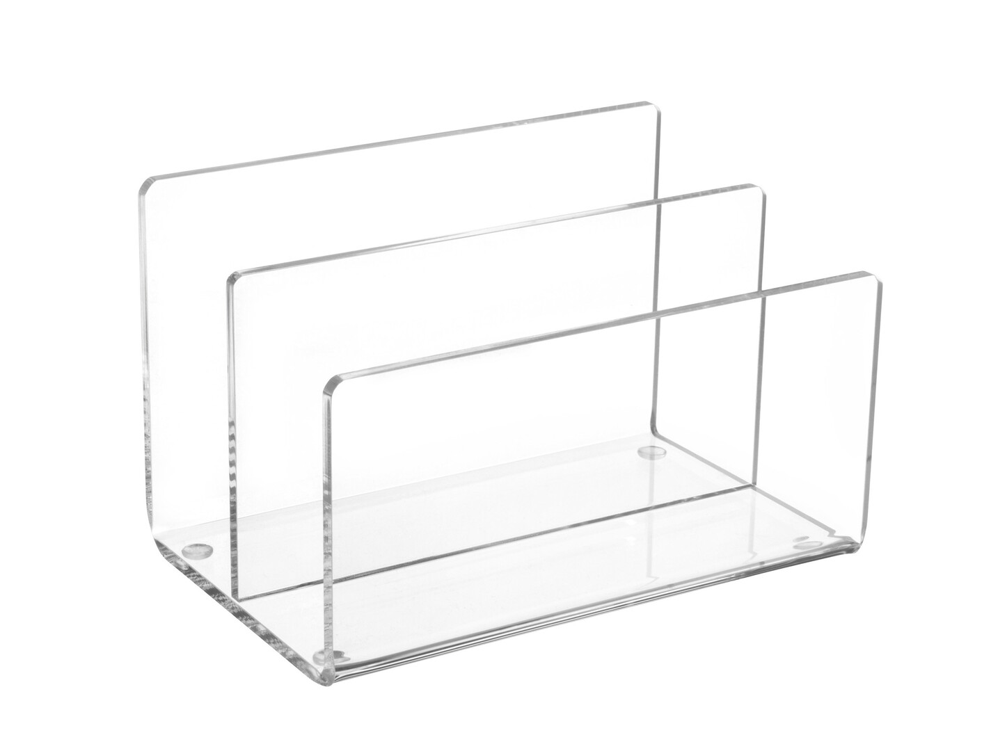 Trieur de bureau en acrylique transparent