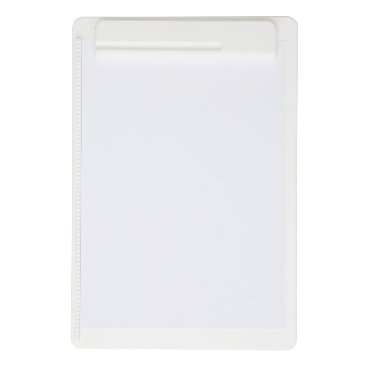 Porte-bloc en plastique recyclé unicolore format A4