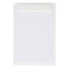 Porte-bloc en plastique recyclé unicolore format A4