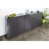 Buffet/bahut moderne 220 cm Bluberry