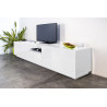 Meuble TV moderne 220 cm Bluberry