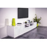 Meuble TV moderne 260 cm Bluberry