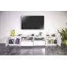 Meuble TV moderne 260 cm Bluberry