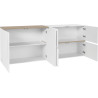 Buffet/bahut 6 portes moderne 210 cm Jordanie