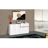 Buffet/bahut 4 portes/1 tiroir moderne 160 cm Jordanie