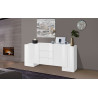 Buffet/bahut 4 portes/3 tiroirs moderne 210 cm Gisela