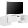 Meuble TV moderne 150 cm Gisela