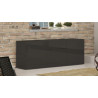Buffet/bahut 3 portes/1 tiroir moderne laqué 170 cm Melissane