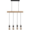 Suspension industrielle pour salon 150 cm Capucine