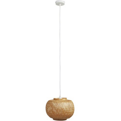 Suspension design bambou pour salon 120 cm Lolite