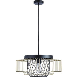 Suspension industrielle pour salon 127 cm Muguet