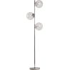 Lampadaire moderne pour salon 150 cm Acajou