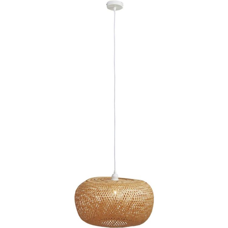 Suspension design bambou pour salon 120 cm Jais