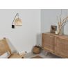 Applique murale bambou naturel pour salon 54 cm Onyx