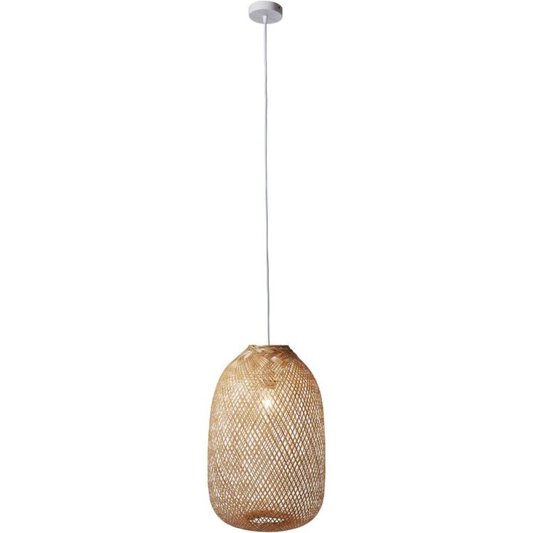 Suspension en rotin naturel pour salon 150 cm Aventurine