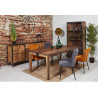 Buffet/bahut industriel 200 cm en bois de manguier massif Panama