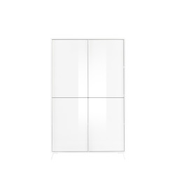 Vaisselier/argentier moderne blanc laqué Enzio