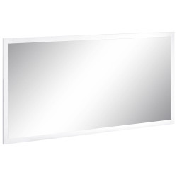 Miroir rectangulaire blanc laqué Corsiva