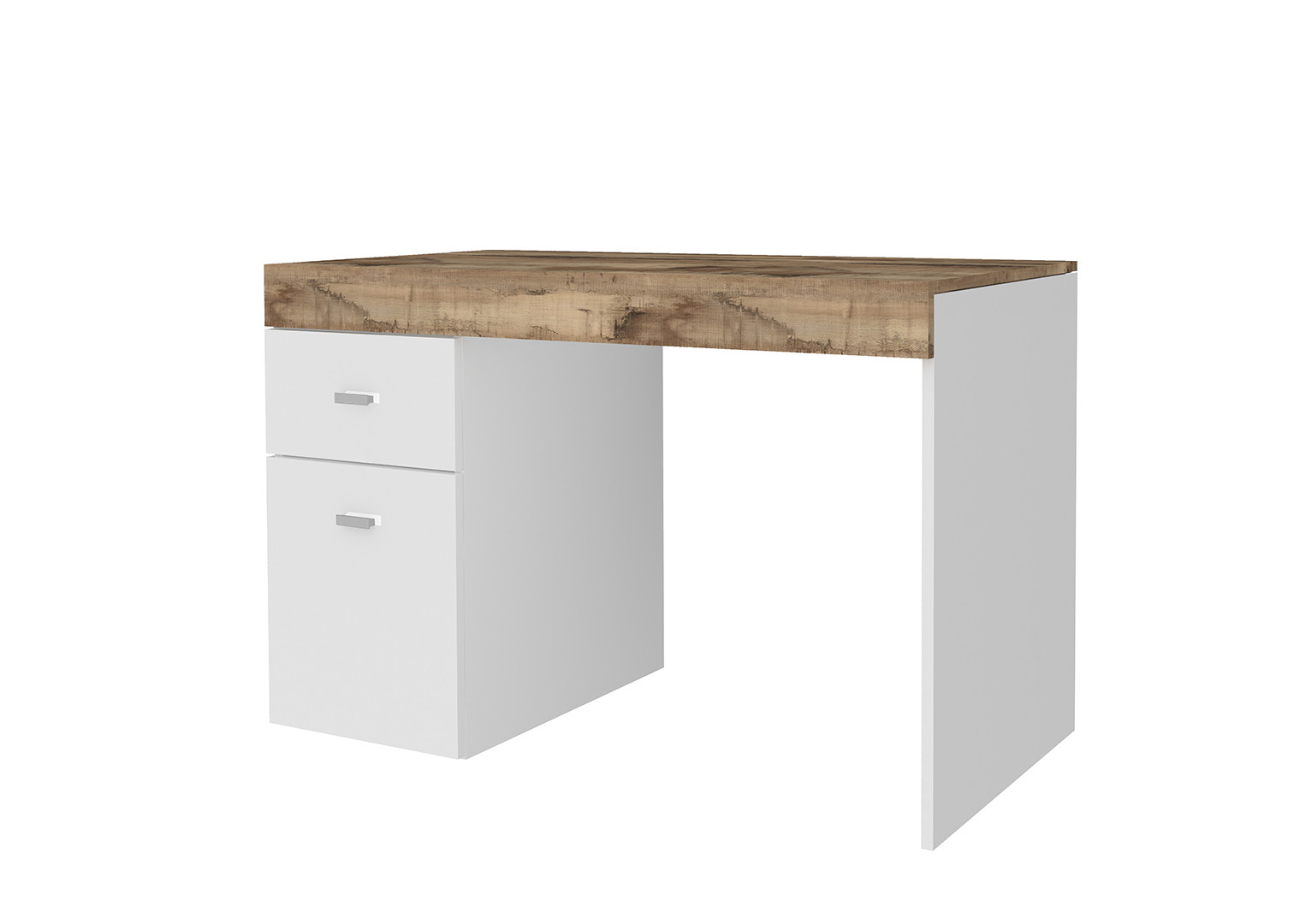 Bureau plateau coulissant 160 cm acacia